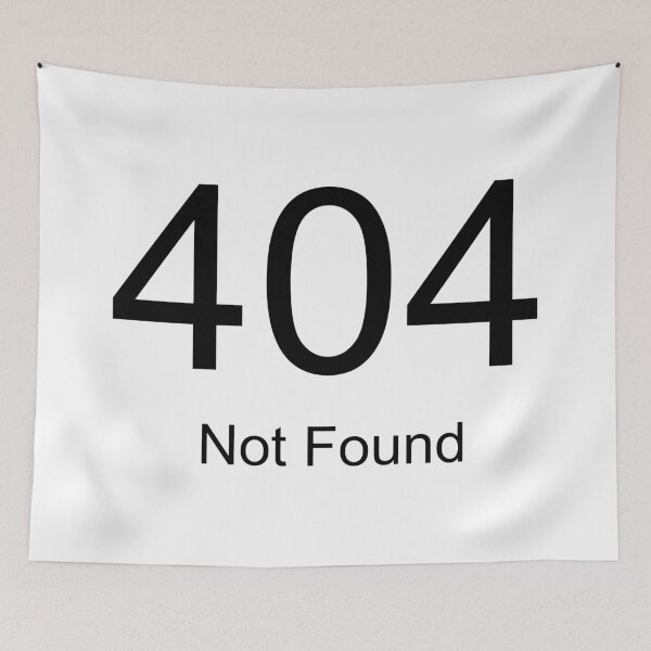 Item preview, HTTP 404 Not Found Error Text designed and sold by B. P..