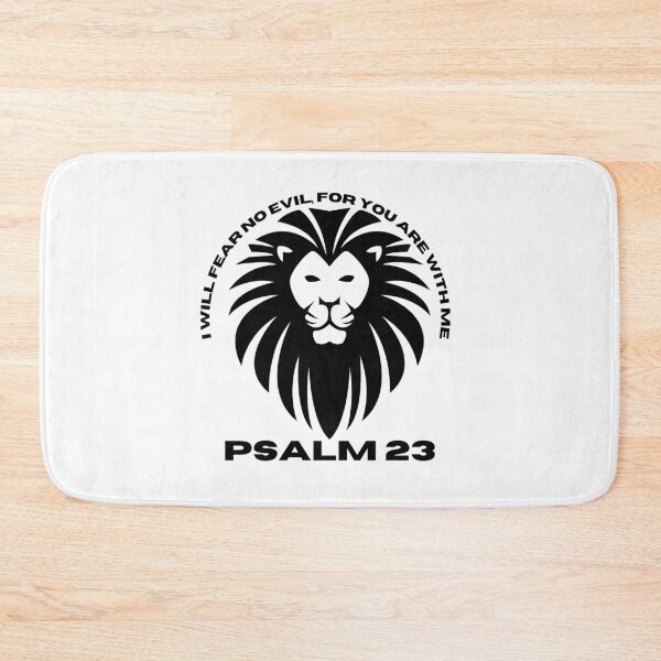 Item preview, psalm 23 fear no evil t-shirt design designed and sold by Cosmowear.