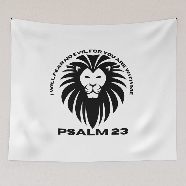 Item preview, psalm 23 fear no evil t-shirt design designed and sold by Cosmowear.