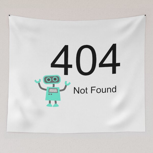 Item preview, 404 Not Found Error Robot designed and sold by B. P..