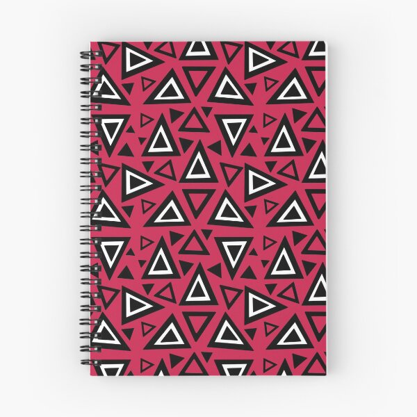 Item preview, Crazy Red White Triangle Pattern designed and sold by palaco210.