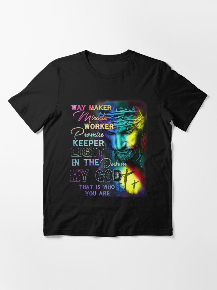 Way maker miracle worker promise keeper light in the darkness - Religious |  Poster