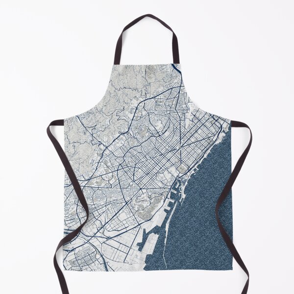 Item preview, Barcelona City Map of Spain - Coastal designed and sold by deMAP.