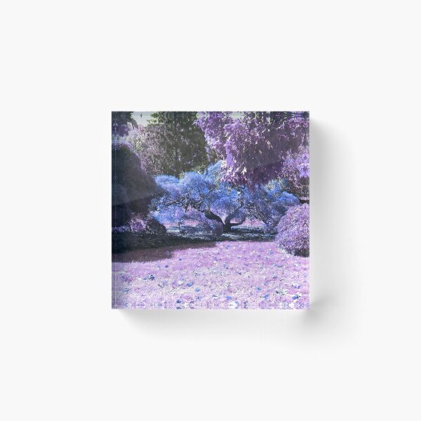 Item preview, Enchanted Blue Tree in a Violet Forest designed and sold by JariHawk.
