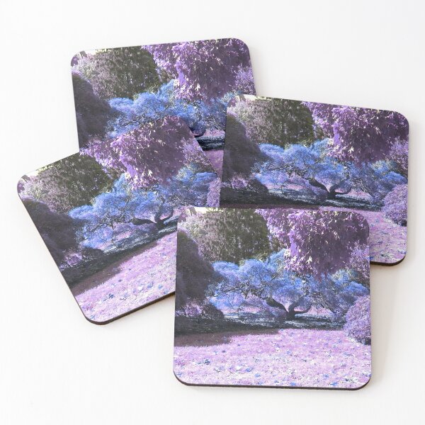 Item preview, Enchanted Blue Tree in a Violet Forest designed and sold by JariHawk.