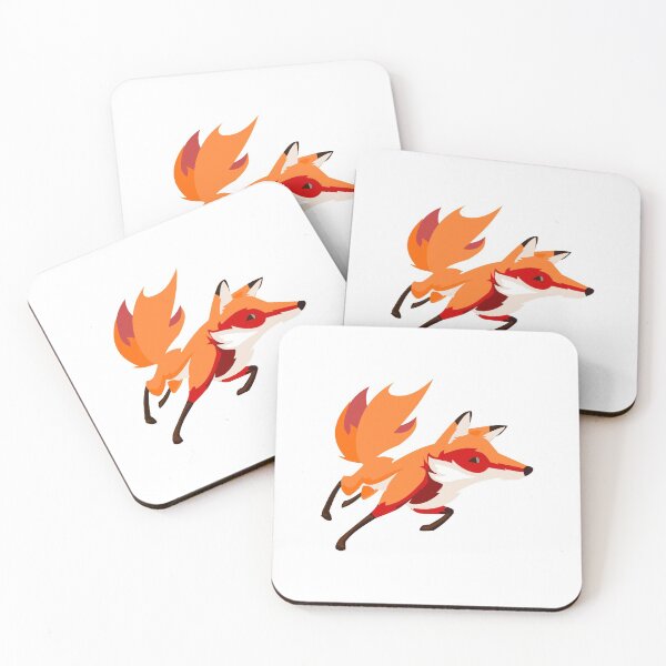 Item preview, Foxes Running like a Flame designed and sold by VarietyYOU.
