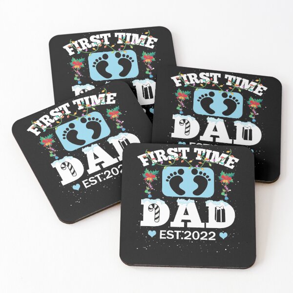 Item preview, First Time Dad 2022 And Merry Christmas Fathers Day designed and sold by BaseStore.