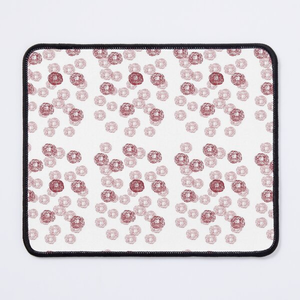 Item preview, Rose pattern with white background designed and sold by MsTyson.