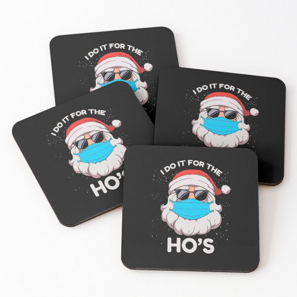Item preview, I Do It for The Hos Ugly Christmas, Funny Inappropriate Xmas Santa Tee designed and sold by PrintOfi.