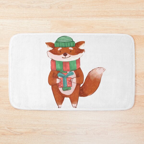 Item preview, Christmas Running Foxes  designed and sold by VarietyYOU.