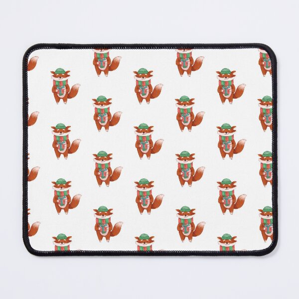 Item preview, Christmas Running Foxes designed and sold by VarietyYOU.