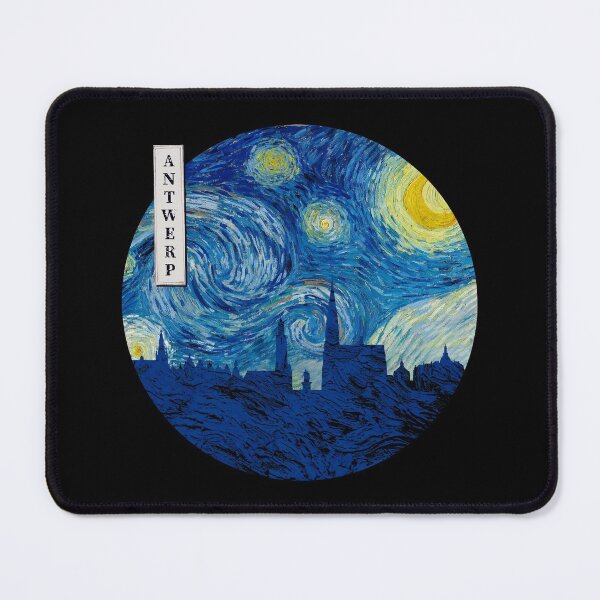Item preview, Antwerp Starry Night Van Gogh Circle designed and sold by DFerraz.