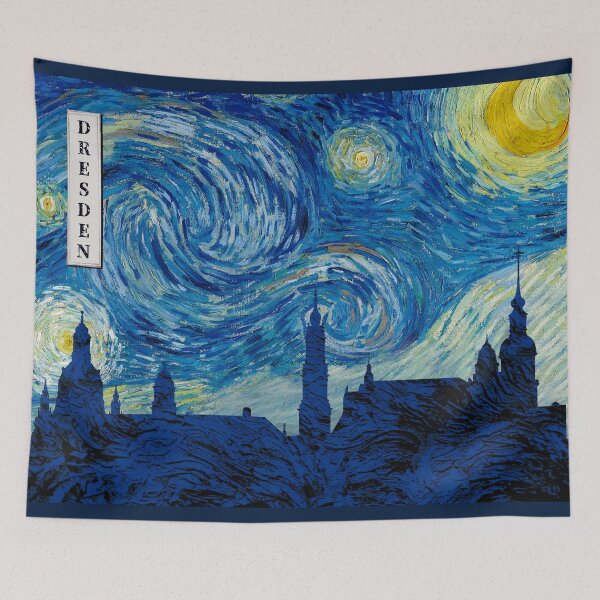 Item preview, Dresden Van Gogh Starry Night designed and sold by DFerraz.
