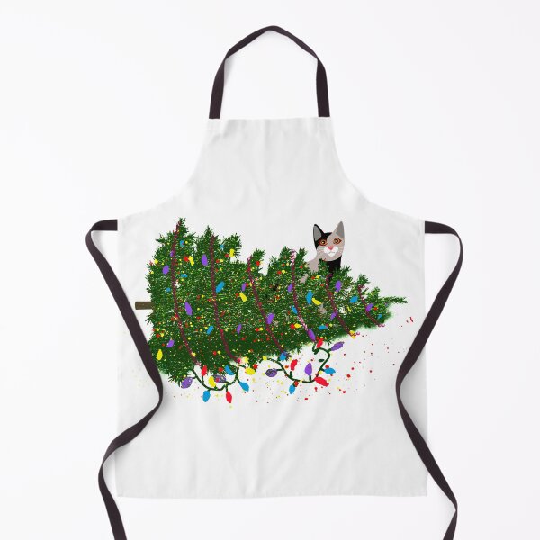Item preview, Christmas Tree Down by Cat funny designed and sold by Cedarrue.