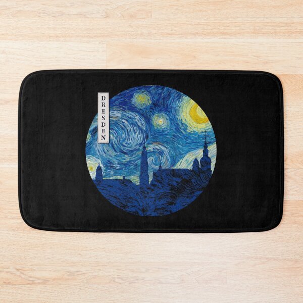 Item preview, Dresden Starry Night Van Gogh Circle designed and sold by DFerraz.