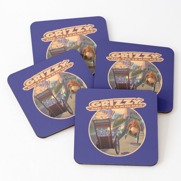 Item preview, Grizzy y los lemmings designed and sold by amiroshoop.