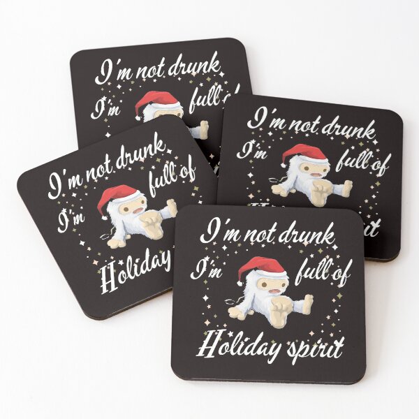 Item preview, I'm not drunk,I'm full of holiday spirit designed and sold by Fitandstylish.
