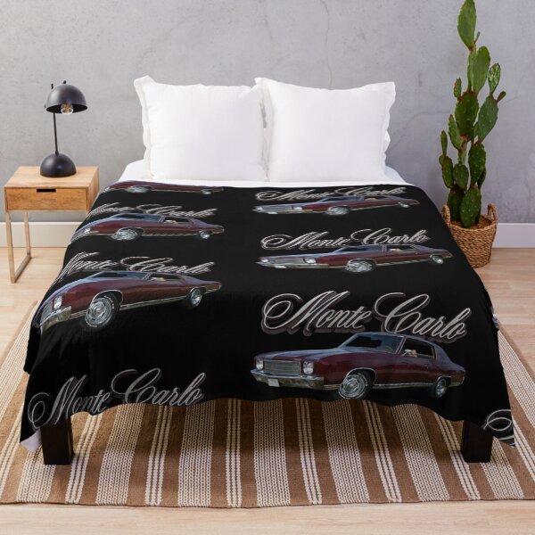 1970 Chevy Monte Carlo Throw Blanket