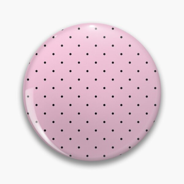 Item preview, Black Polka Dots Over Pink Background Pattern. Pale Pink and Black Polka Dots Pattern  designed and sold by silviaol.