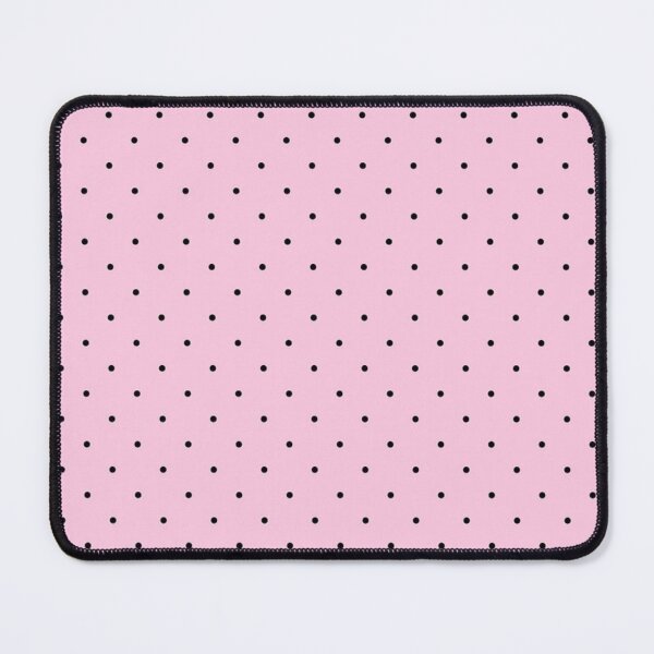 Item preview, Black Polka Dots Over Pink Background Pattern. Pale Pink and Black Polka Dots Pattern  designed and sold by silviaol.