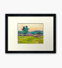 Field X Framed Print