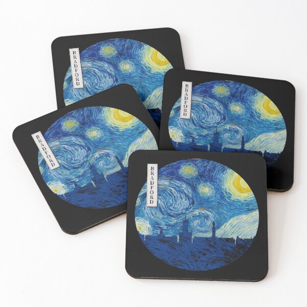 Item preview, Bradford Starry Night Van Gogh Circle designed and sold by DFerraz.