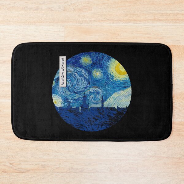 Item preview, Bradford Starry Night Van Gogh Circle designed and sold by DFerraz.