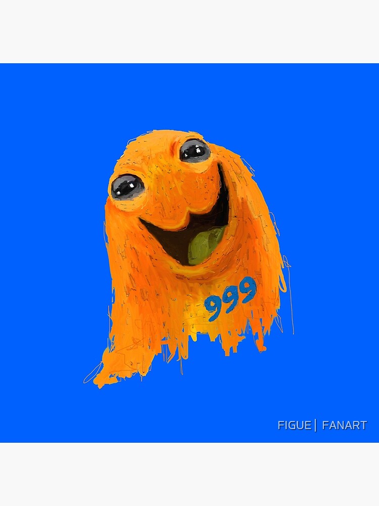 SCP 999 The Tickle Monster excited Sticker for Sale by FIGUE, FANART