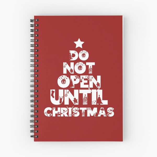 Item preview, Do not open until Christmas designed and sold by enriquepma.
