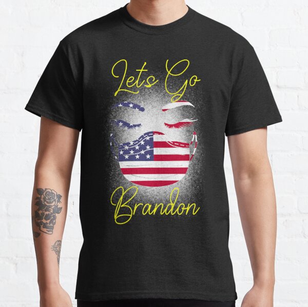 LET'S GO BRANDON Triangle Design T-Shirt - The Swamp Alternative