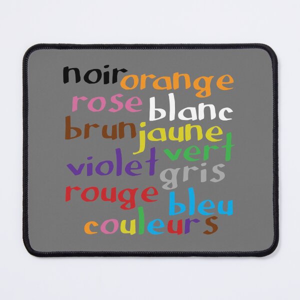 Item preview, French colour words designed and sold by GreenNote.