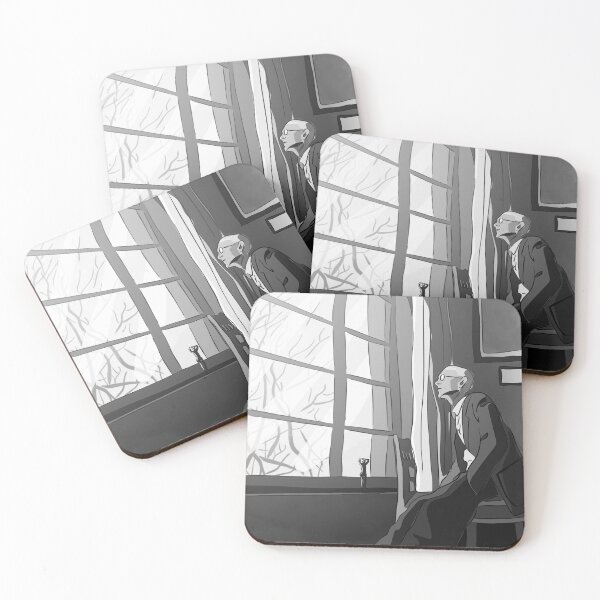 Item preview, Hermann Hesse in black designed and sold by LuchaNima.