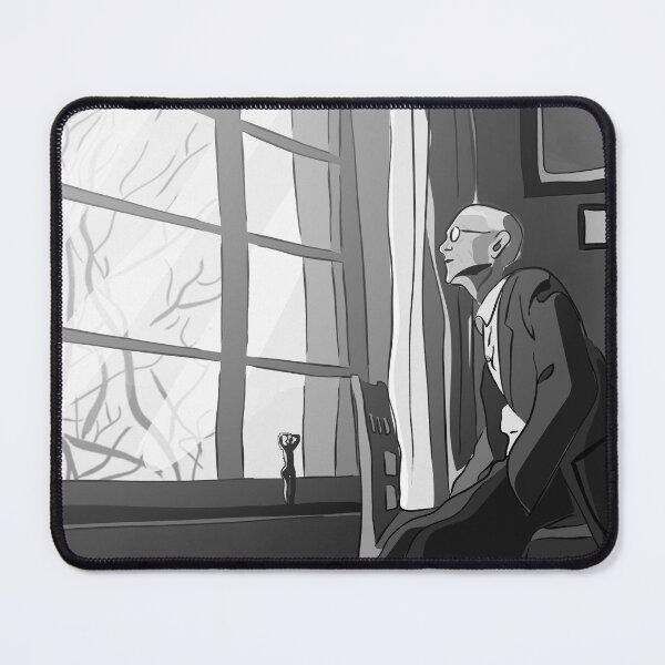 Item preview, Hermann Hesse in black designed and sold by LuchaNima.