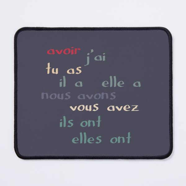 Item preview, Avoir - the French verb 'to have' designed and sold by GreenNote.