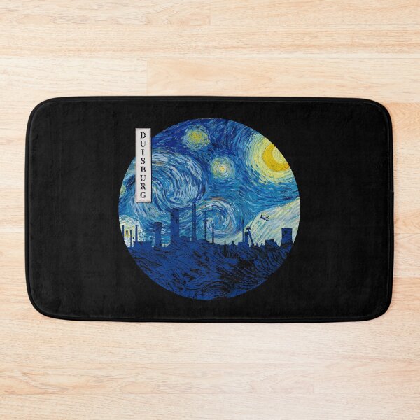 Item preview, Duisburg Starry Night Van Gogh Circle designed and sold by DFerraz.