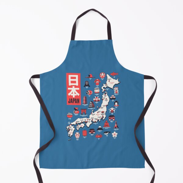 Item preview, Japan Map - Outline Blue designed and sold by VoodooCircus.