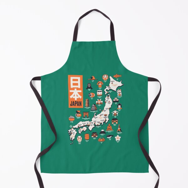 Item preview, Japan Map - Outline Green designed and sold by VoodooCircus.