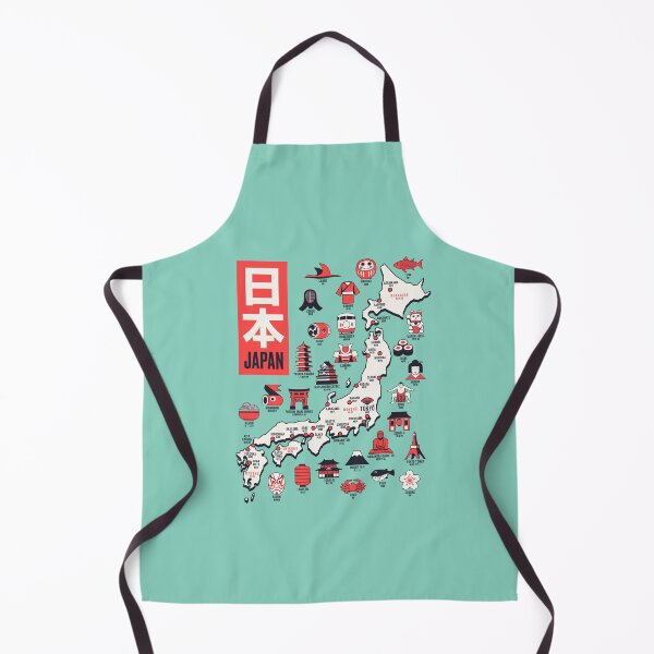 Item preview, Japan Map - Outline Mint designed and sold by VoodooCircus.