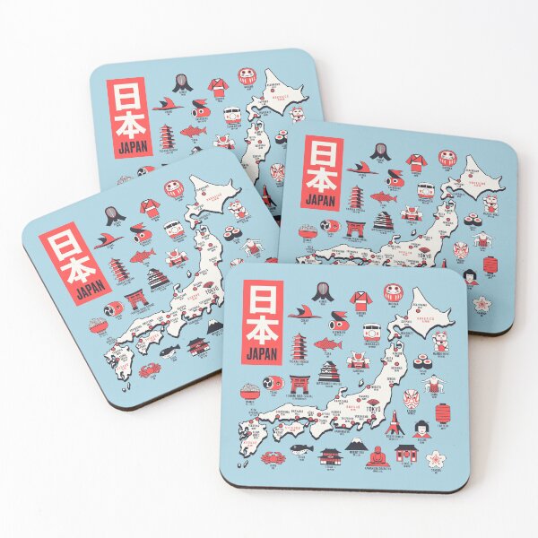 Item preview, Japan Map - Outline Sky designed and sold by VoodooCircus.