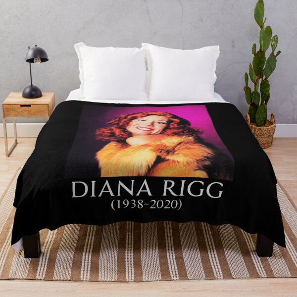 Artikelvorschau, Rip Diana Rigg 1938 2020 Grafik entworfen und verkauft von Zion Jones.