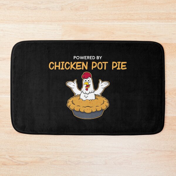 Item preview, Funny Powered by Chicken Pot Pie American Food design designed and sold by jakehughes2015.