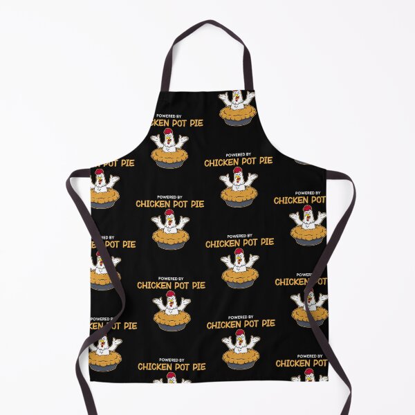 Item preview, Funny Powered by Chicken Pot Pie American Food design designed and sold by jakehughes2015.