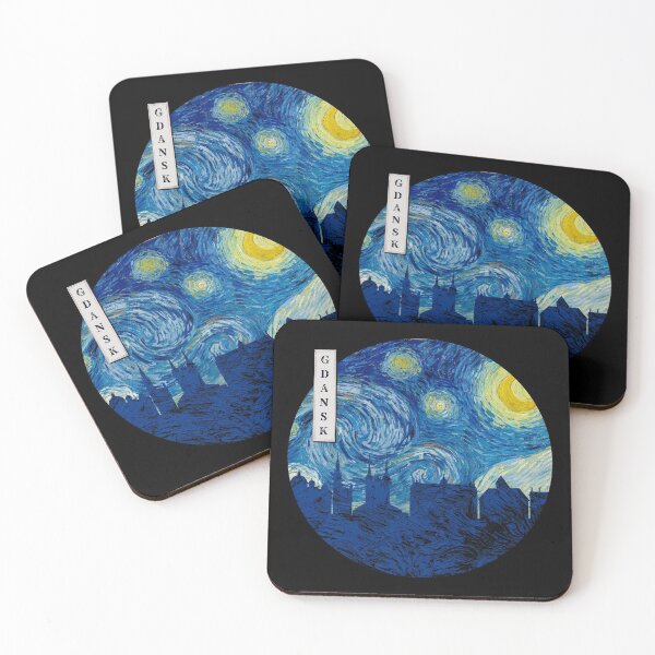 Item preview, Gdansk Starry Night Van Gogh Circle designed and sold by DFerraz.