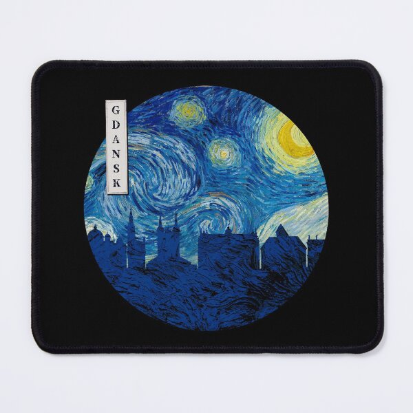 Item preview, Gdansk Starry Night Van Gogh Circle designed and sold by DFerraz.