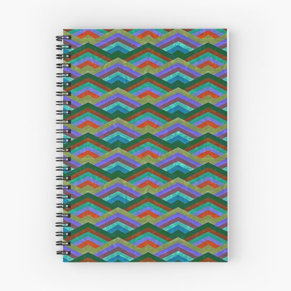 Item preview, Striped Geometric Mountains 3 designed and sold by Donna Norton.