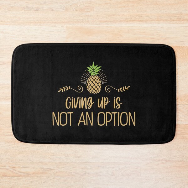 Item preview, Not An Option Inspirational Quote Infertility IVF Pineapple graphic designed and sold by jakehughes2015.
