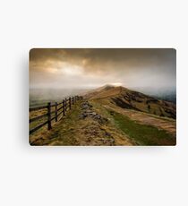 Path from Mam Tor Canvas Print