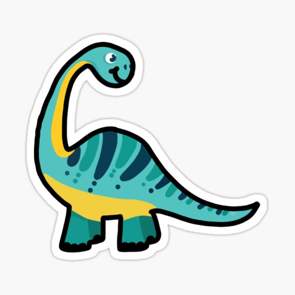 Cute Dino Sticker for Sale by hocapontas  Cute stickers, Dinosaur stickers,  Cool stickers
