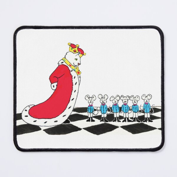 Item preview, "King Leo Inspecting the Palace Mice" designed and sold by gigiamal.