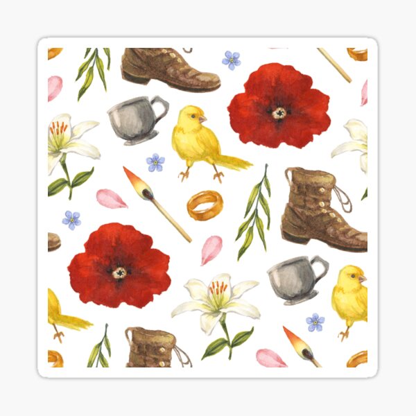 Eurydice Pattern Sticker